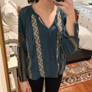 Like new American Eagle boho peasant top